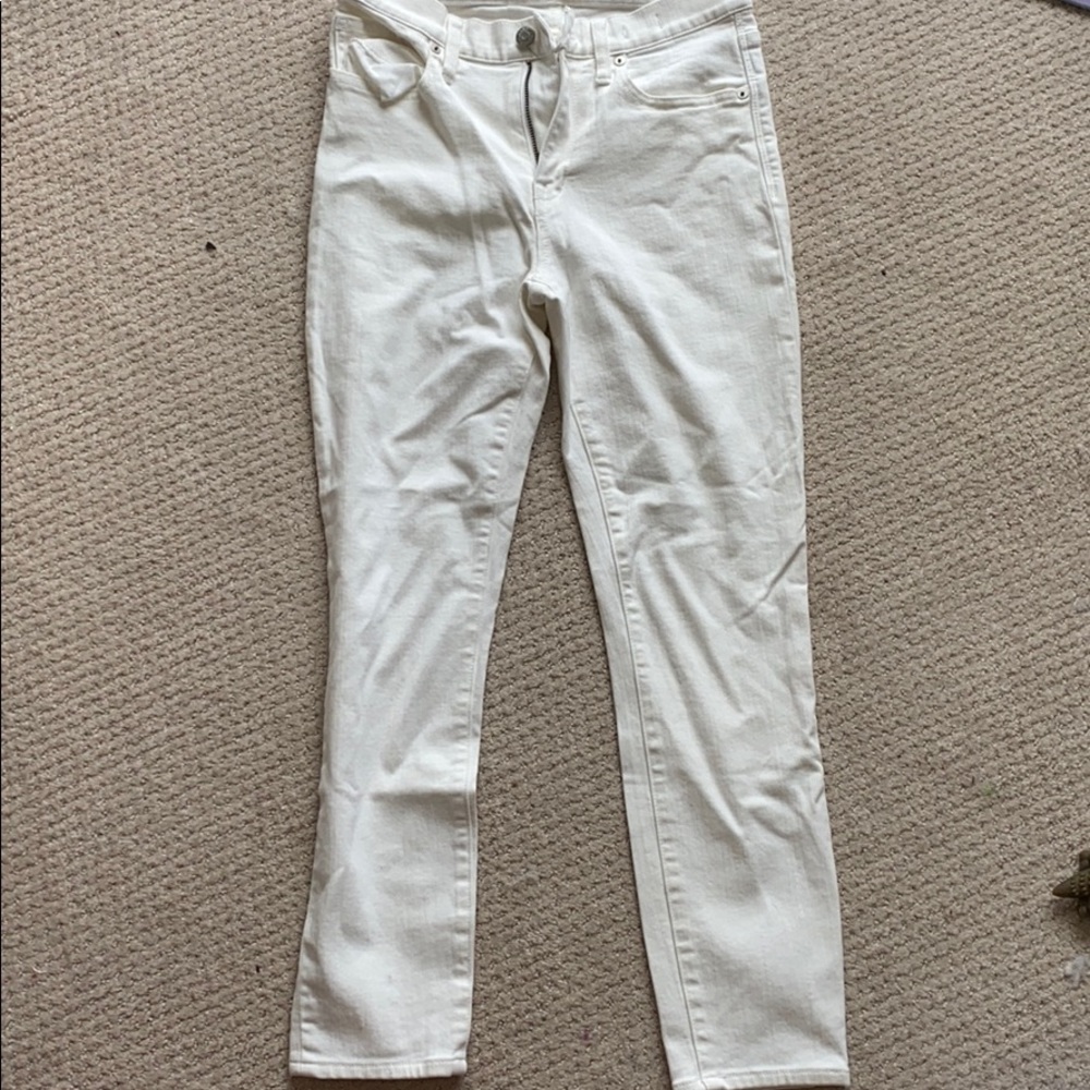 Madewell White Jeans